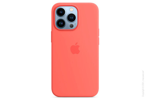 Apple iPhone 13 Pro Silicone Case with MagSafe - Pink Pomelo Copy
