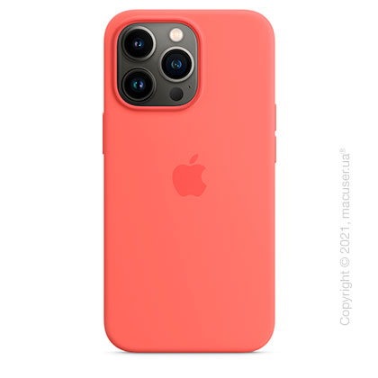 Apple iPhone 13 Pro Silicone Case with MagSafe - Pink Pomelo Copy
