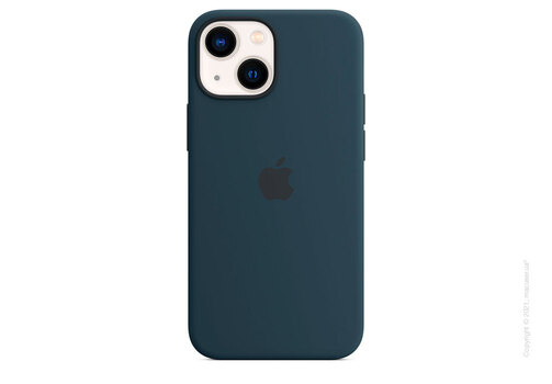 Apple iPhone 13 mini Silicone Case with MagSafe - Abyss Blue Copy