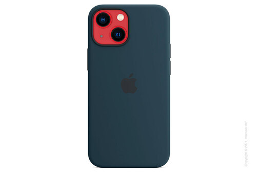Apple iPhone 13 mini Silicone Case with MagSafe - Abyss Blue Copy