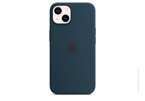 Apple iPhone 13 Silicone Case with MagSafe - Abyss Blue Copy