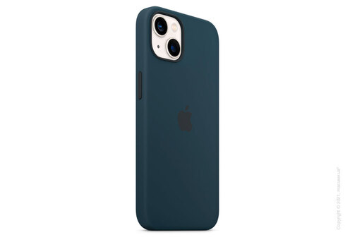 Apple iPhone 13 Silicone Case with MagSafe - Abyss Blue Copy