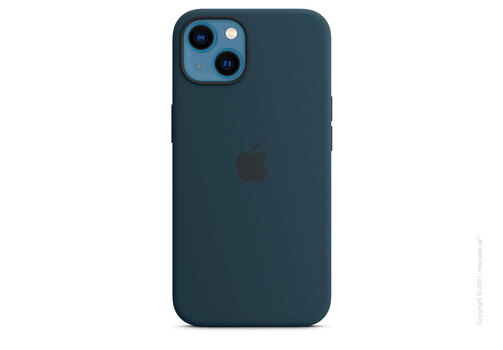 Apple iPhone 13 Silicone Case with MagSafe - Abyss Blue Copy