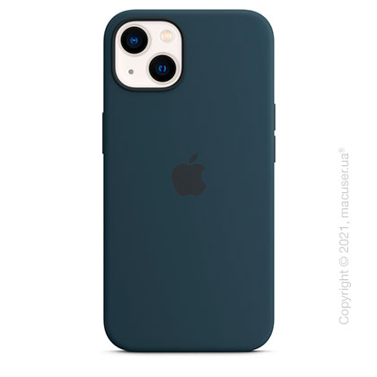 Apple iPhone 13 Silicone Case with MagSafe - Abyss Blue Copy