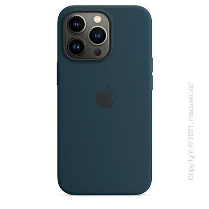 Apple iPhone 13 Pro Silicone Case with MagSafe - Abyss Blue Copy