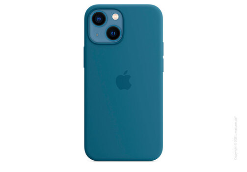 Apple iPhone 13 mini Silicone Case with MagSafe - Blue Jay Copy