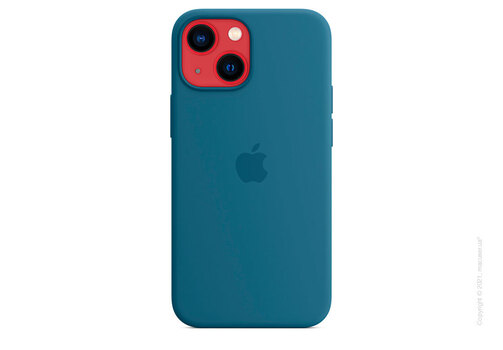 Apple iPhone 13 mini Silicone Case with MagSafe - Blue Jay Copy