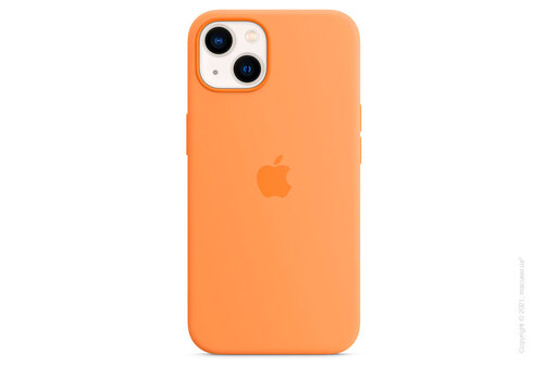 Apple iPhone 13 Silicone Case with MagSafe - Marigold Copy