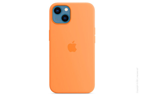 Apple iPhone 13 Silicone Case with MagSafe - Marigold Copy