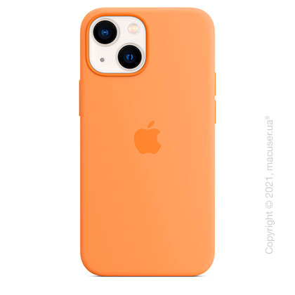 Apple iPhone 13 mini Silicone Case with MagSafe - Marigold Copy