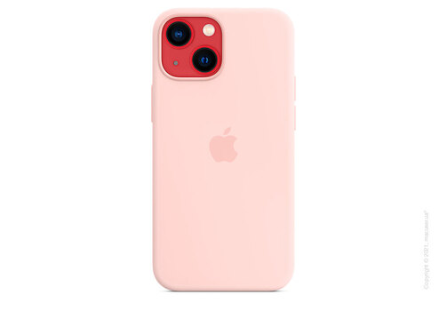 Apple iPhone 13 mini Silicone Case with MagSafe - Chalk Pink Copy