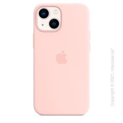 Apple iPhone 13 mini Silicone Case with MagSafe - Chalk Pink Copy