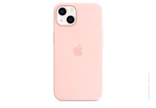 Apple iPhone 13 Silicone Case with MagSafe - Chalk Pink Copy