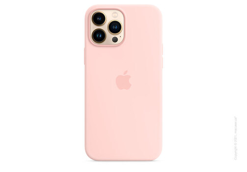 Apple iPhone 13 Pro Max Silicone Case with MagSafe - Chalk Pink Copy