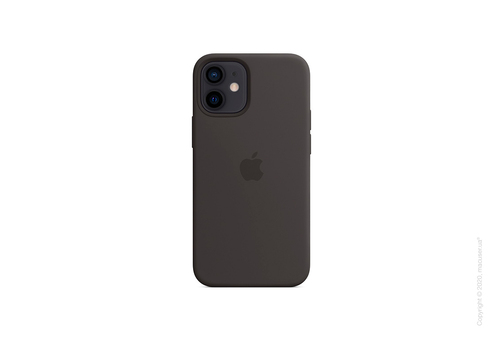 Чехол iPhone 12 | 12 Pro Silicone Case with MagSafe - Black Copy