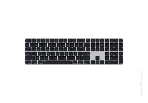 Клавиатура Apple Magic Keyboard with Touch ID and Numeric Keypad for Mac models with Apple silicon – Black Keys