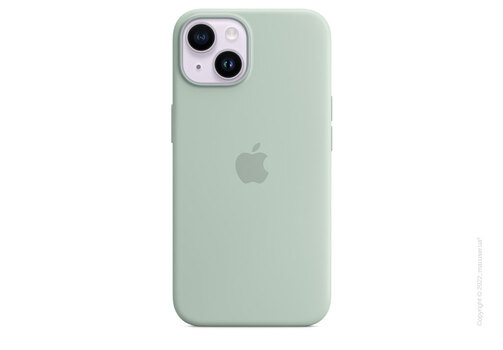 Apple iPhone 14 Silicone Case with MagSafe - Succulent