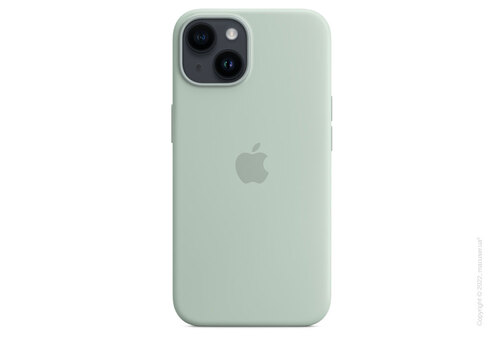 Apple iPhone 14 Silicone Case with MagSafe - Succulent