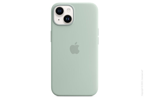 Apple iPhone 14 Silicone Case with MagSafe - Succulent