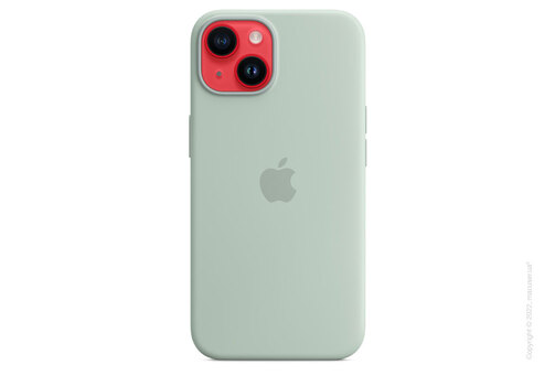 Apple iPhone 14 Silicone Case with MagSafe - Succulent