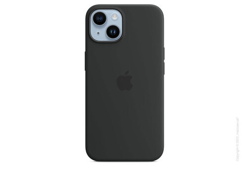 Apple iPhone 14 Silicone Case with MagSafe - Midnight