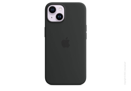 Apple iPhone 14 Silicone Case with MagSafe - Midnight