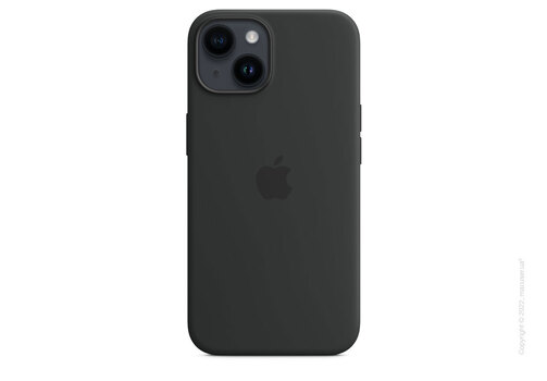 Apple iPhone 14 Silicone Case with MagSafe - Midnight