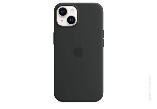 Apple iPhone 14 Silicone Case with MagSafe - Midnight