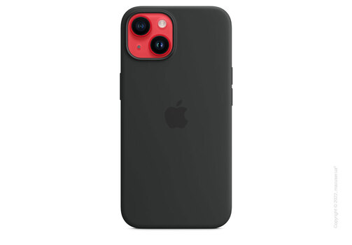 Apple iPhone 14 Silicone Case with MagSafe - Midnight