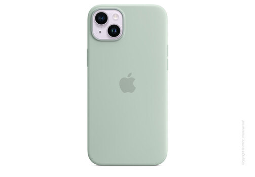 Apple iPhone 14 Plus Silicone Case with MagSafe - Succulent