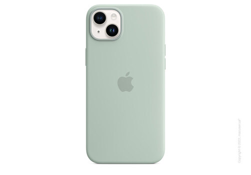 Apple iPhone 14 Plus Silicone Case with MagSafe - Succulent