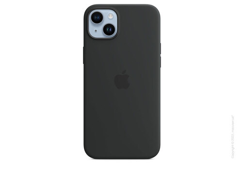 Apple iPhone 14 Plus Silicone Case with MagSafe - Midnight