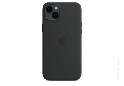 Apple iPhone 14 Plus Silicone Case with MagSafe - Midnight