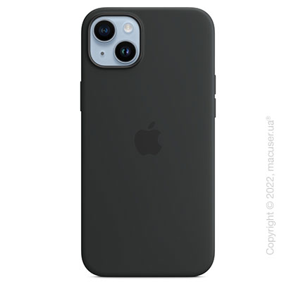 Apple iPhone 14 Plus Silicone Case with MagSafe - Midnight