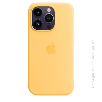 Apple iPhone 14 Pro Silicone Case with MagSafe - Sunglow