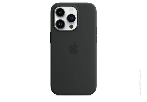Apple iPhone 14 Pro Silicone Case with MagSafe - Midnight