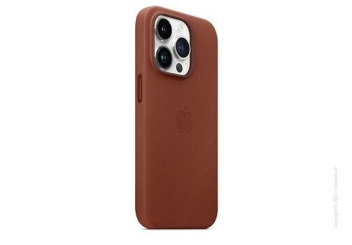 Apple iPhone 14 Pro Leather Case with MagSafe - Umber