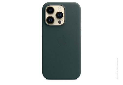 Apple iPhone 14 Pro Leather Case with MagSafe - Forest Green