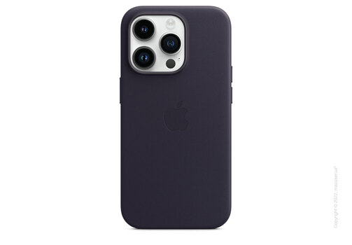 Apple iPhone 14 Pro Leather Case with MagSafe - Ink