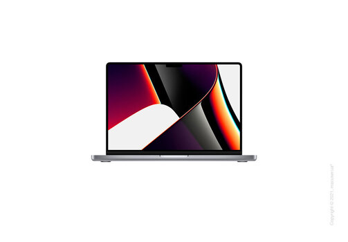 Ноутбук Apple MacBook Pro 14'' M1 Max 512GB Space Gray 2021 (Z15G001WE)