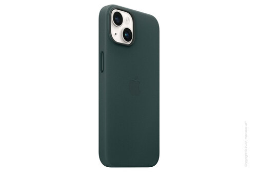 Apple iPhone 14 Leather Case with MagSafe - Forest Green