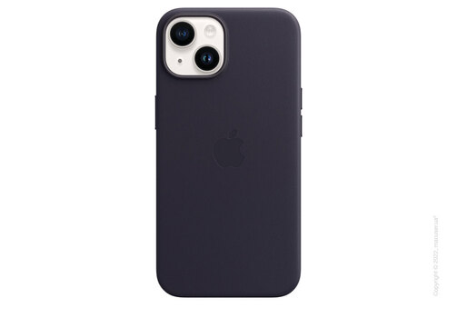 Apple iPhone 14 Leather Case with MagSafe - Ink