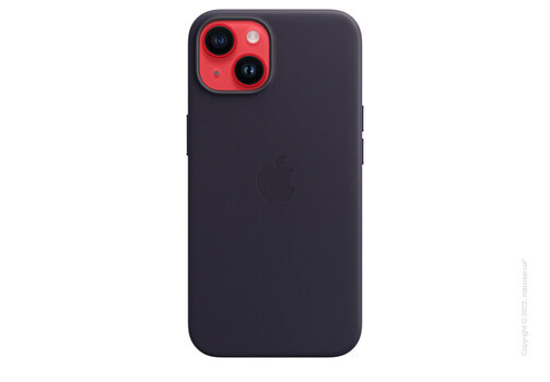 Apple iPhone 14 Leather Case with MagSafe - Ink