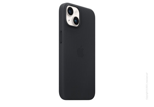 Apple iPhone 14 Leather Case with MagSafe - Midnight