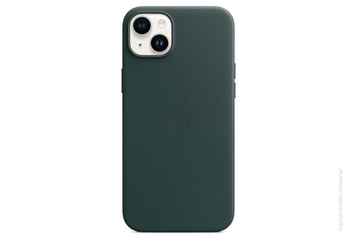 Apple iPhone 14 Plus Leather Case with MagSafe - Forest Green