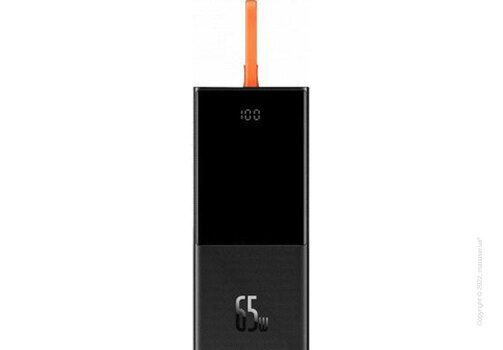 Внешний аккумулятор (Power Bank) Baseus Elf Digital Display 65W 20000mAh Black