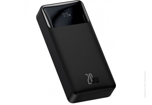 Внешний аккумулятор (Power Bank) Baseus Bipow Digital Display 20W 20000 mAh Black