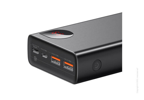 Внешний аккумулятор (Power Bank) Baseus Adaman Metal Digital Display Quick Charge Power Bank 65W 20000mAh Black