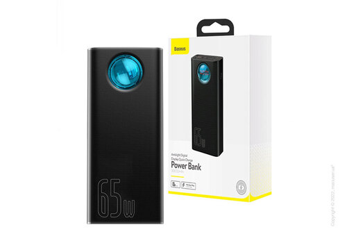 Внешний аккумулятор (Power Bank) Baseus Amblight Digital Display Quick Charge 65W 30000mAh Black