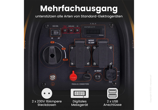 Инверторный генератор maXpeedingrods MXR2300, бензин